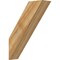 Ekena Millwork 6"W x 20"D x 26"H Traditional Rough Sawn Knee Brace, Western Red Cedar BRC06X20X26TRA00RWR - alternate 1